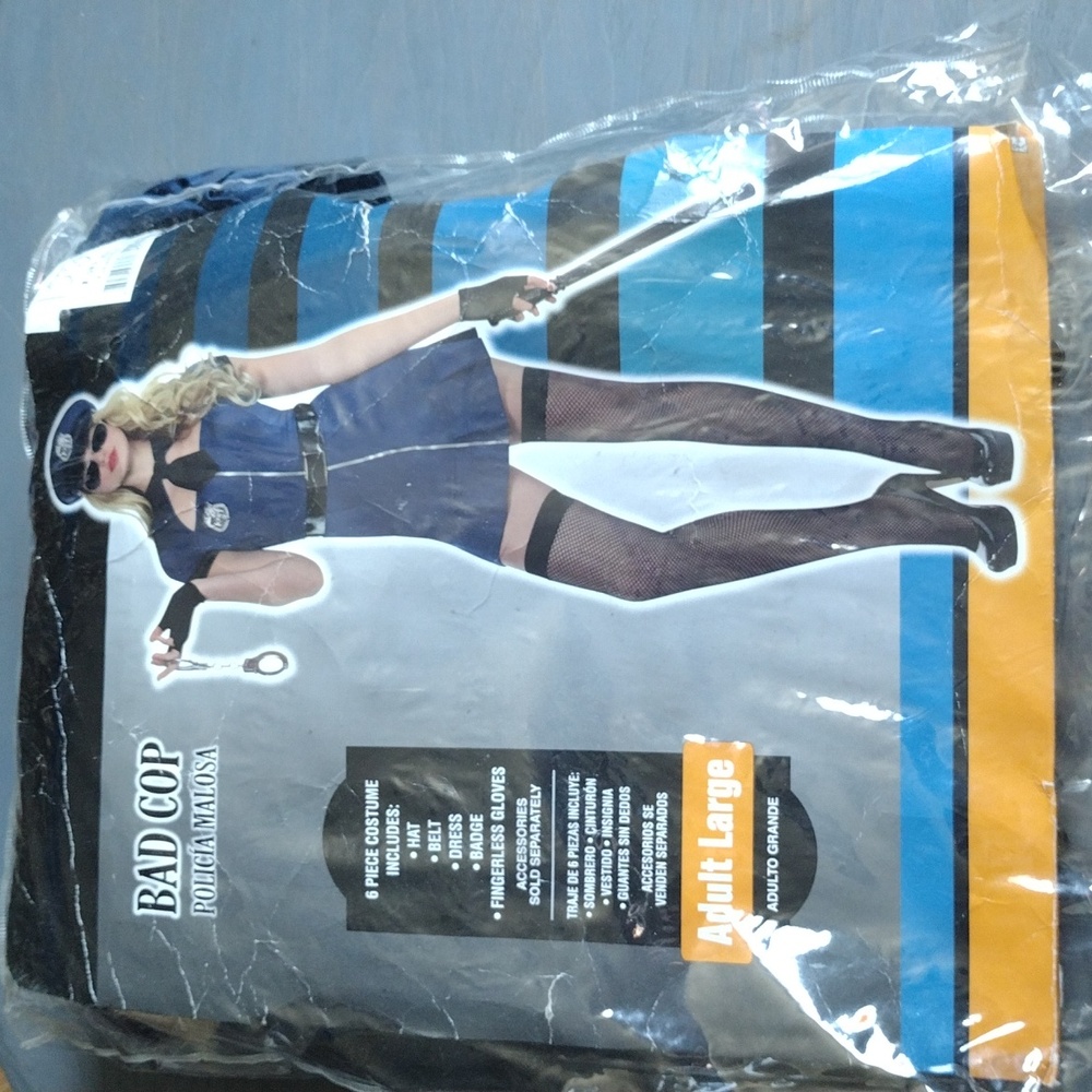 Bad Cop Costume Adult Large